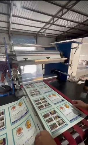 Semi Automatic Sheet To Roll Lamination Machine